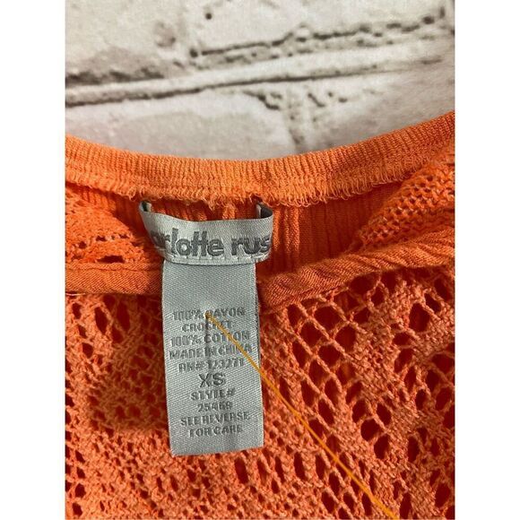 Charolette Russe crop tank top style size extra small - Picture 4 of 8